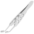 Beaupretty 4.13 Inch Stainless Steel Meibomian Gland Expressor Eyelid Massage Tweezers Tool for Eye Care and Blocked Gland Relief