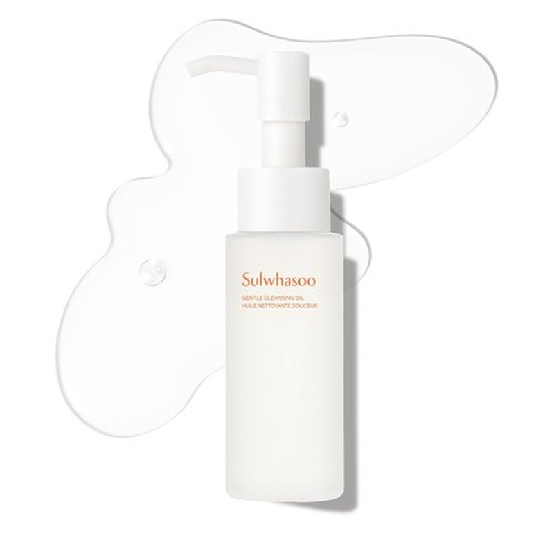 Sulwhasoo Gentle Cleansing Oil | Hydrating Korean Cleanser for All Skin Types, Removes Waterproof Makeup