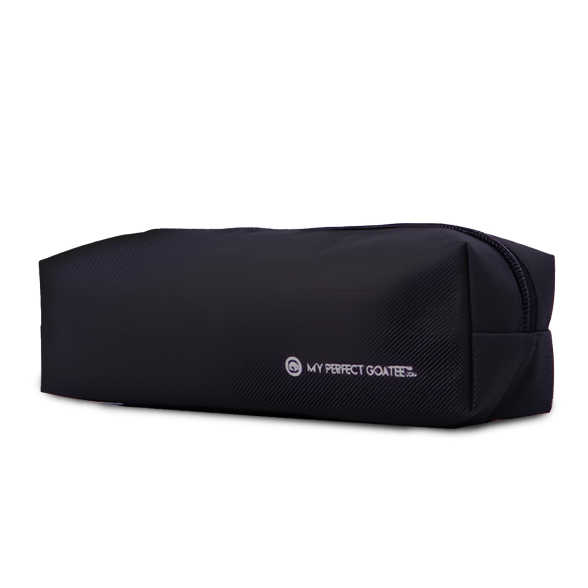 My Perfect Goatee Beard Travel Bag - Zippered Case for Trimmers & Accessories Black, 9x5x1 inches,