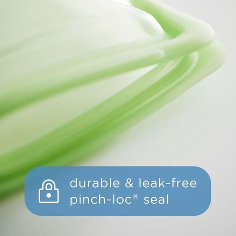 Stasher Silicone Reusable Storage Bag - Eco-Friendly Leak-Free Lunch Container | 28 oz Tie Dye Blue