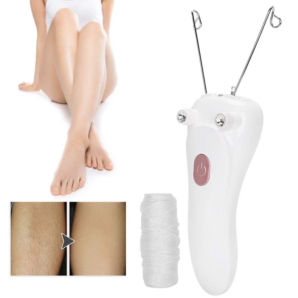 Ejoyous Electric Face Eyebrow Threading Epilator, USB Charging, Cotton Thread Depilation Machine, Women Girls Ladies