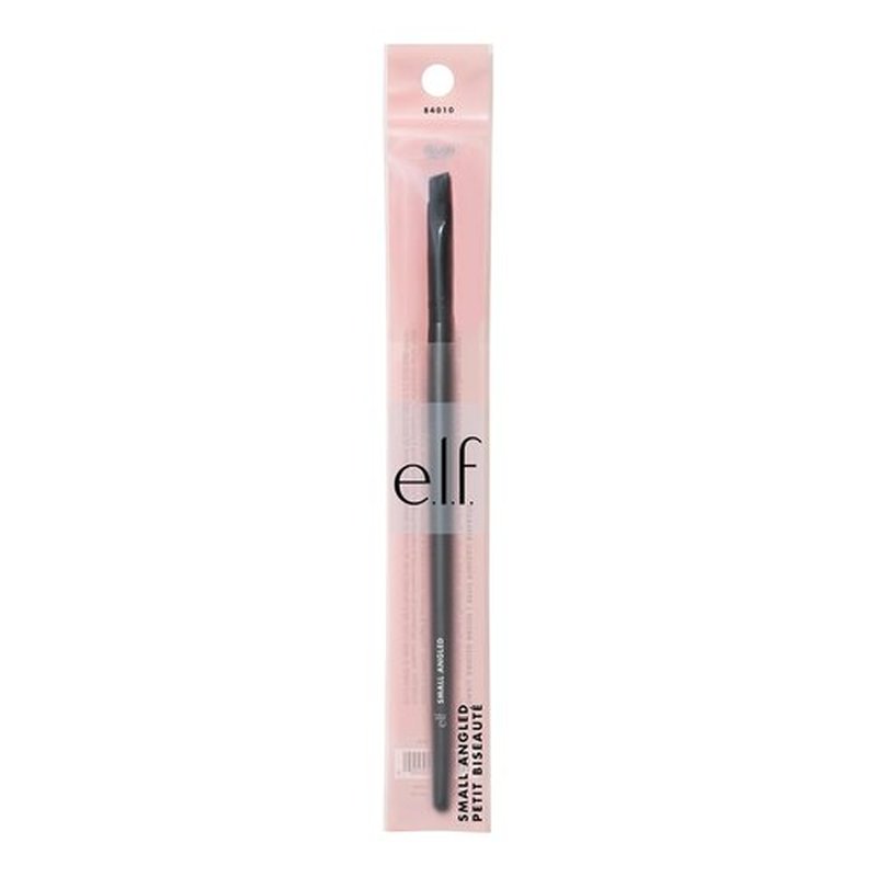 e.l.f. Small Angled Brush - Create Precise Lines for Lip, Eyebrow & Eyeliner Application | Vegan & Cruelty-Free