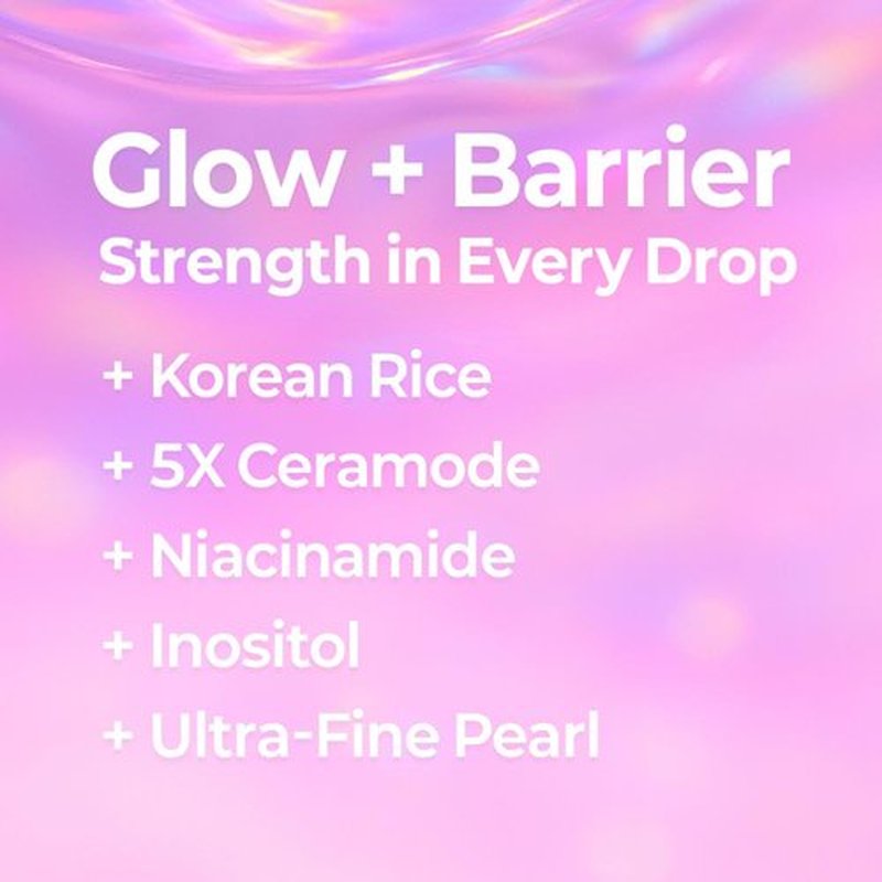 FARMSKIN Riceramin Super Glow Serum - Revitalizing & Moisturizing Makeup Primer Face Serum with 5x Ceramide, Rice Extract & Vitamin C - Korean Skin Care for Uneven Skin Tone & Visible Spots 1.69 fl oz