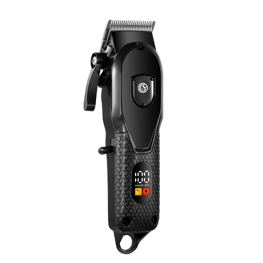 PUPZY Hair Clippers for Men Professional - Cordless&Corded Barber Clippers for Hair Cutting & Grooming Rechargeable Beard Trimmer