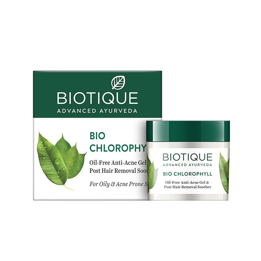Biotique Oil Free Anti-Acne Gel - Chlorophyll 50g