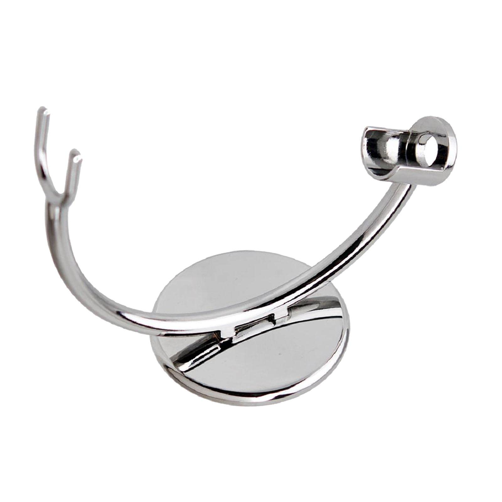 Straight Razor Stand Curved Stand Rack Shaving Stand Razor Holder Polished Finishing for Most Standard Sized Straight Organizer