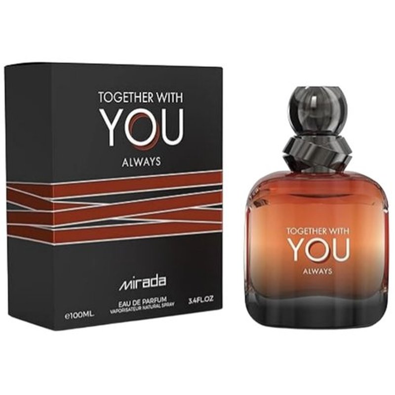 MIRADA Men's Eau de Parfum - 3.4 FL. Oz | Captivating Fragrance with Pink Pepper, Toffee & Vanilla
