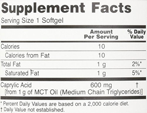 Now Foods, Caprylic Acid, 100 sgels (Pack of 2)
