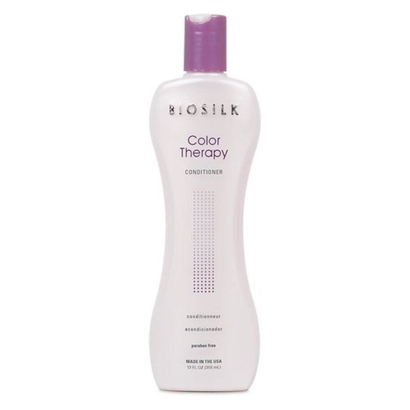 BioSilk Color Therapy Conditioner - Moisture Replenishing & Color Protecting | Enhances Vibrancy & Shine, 12 Oz