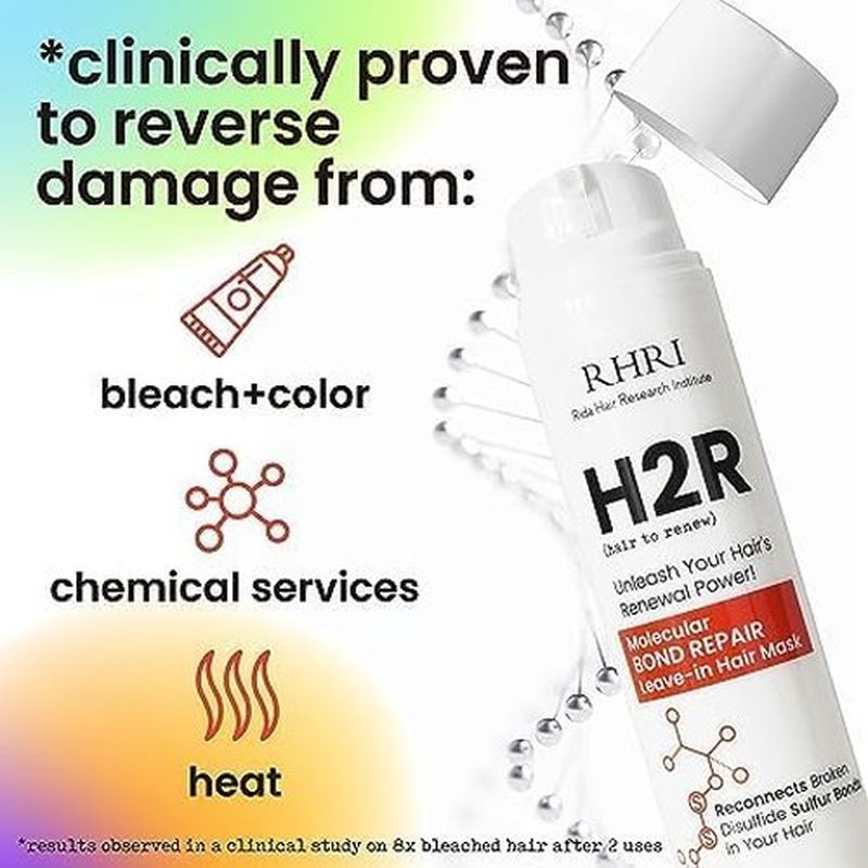 Skiennix Hair Mask - Leave-In Treatment for Damaged Hair | Molecular Bonding for Growth & Frizz Control