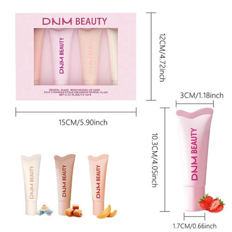 Regine Switzerland Tinted Lip Serum - Hydrating Balm for Glossy, Nourished Lips | Vegan & Cruelty-Free (Strawberry Milk)