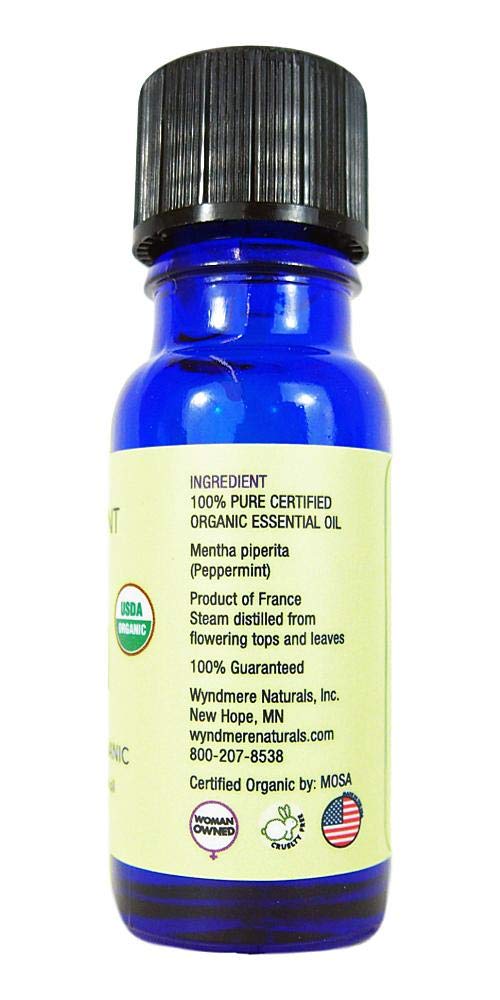 WYNDMERE NATURALS Peppermint Essential Oil, 10 ML