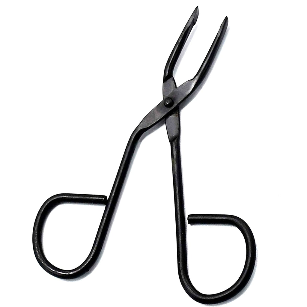 AAProTools Professional Salon Tweezers With Easy Scissor Handle, The Best Precision Eyebrow Tweezers Men/women; Portable Beauty Tools For Facial Hair, Ingrown Hair, Blackhead; Black