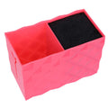 Uonlytech Hairdressing Scissor Holder Pink Haircut Tool Storage Box Barber Shears Organizer for Home Salon or Barbershop