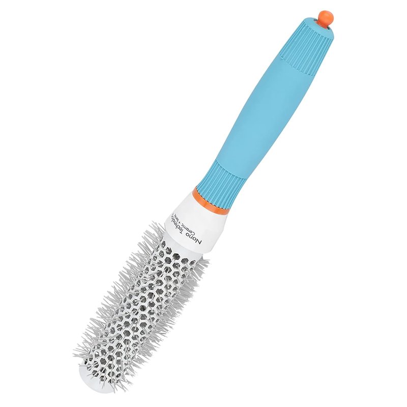 Yctze Round Aluminum Tube Roller Comb | Hairdressing Tool for Blowouts & Styling | 45mm - Set of 55