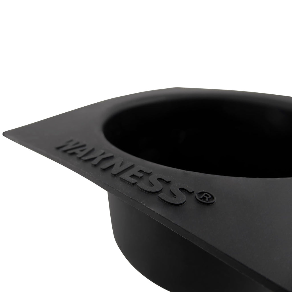 Waxness Non-Stick Silicone Bowl Insert for Wax Warmers – Black, Fits W-CUBE 1 lb Warmers, Easy Clean Flexible Wax Pot Liner for Professional Use