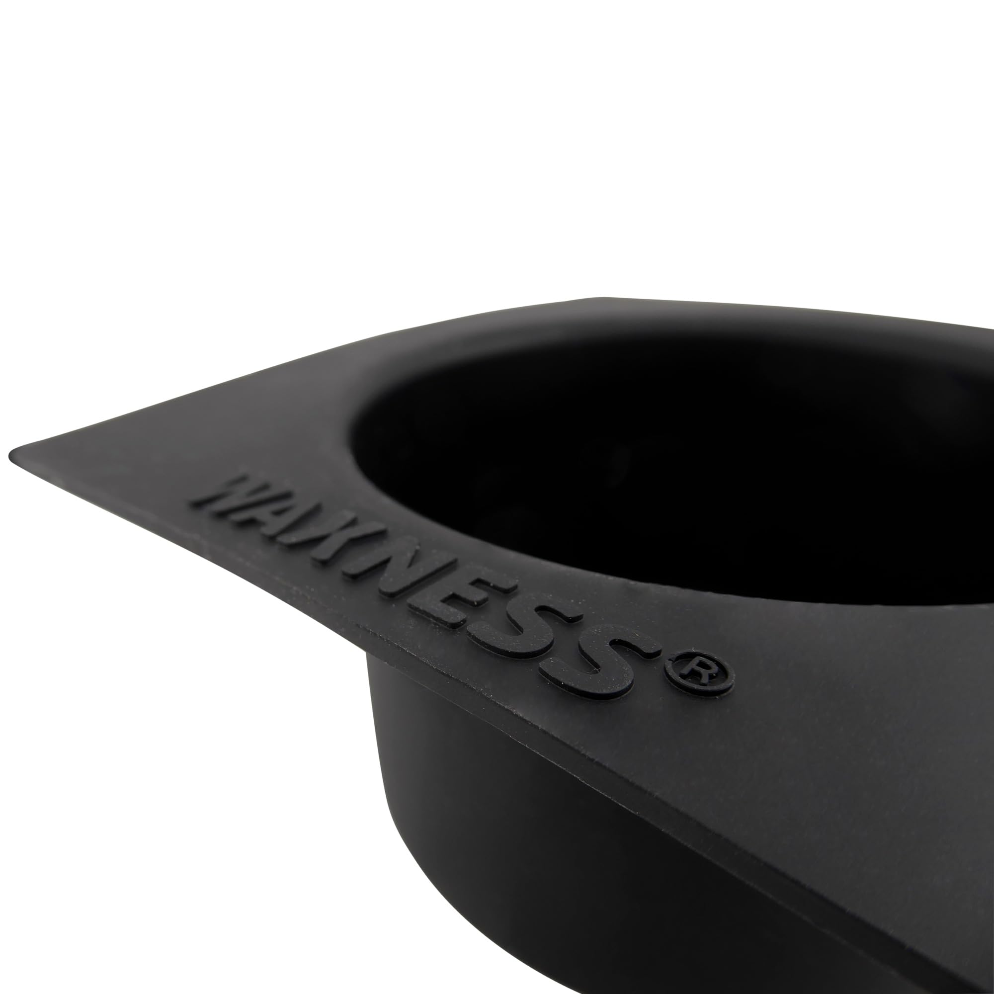 Waxness Non-Stick Silicone Bowl Insert for Wax Warmers – Black, Fits W-CUBE 1 lb Warmers, Easy Clean Flexible Wax Pot Liner for Professional Use