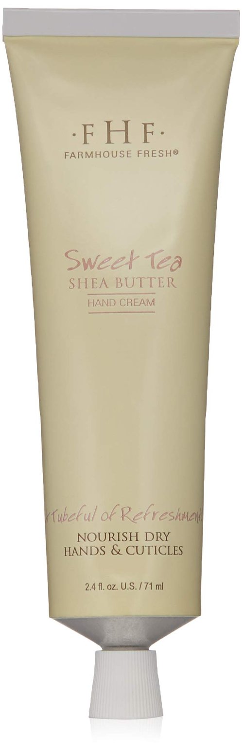 FarmHouse Fresh Sweet Tea Shea Butter Hand Cream, Sweet Tea Peach Ginger, 2 Fl Oz