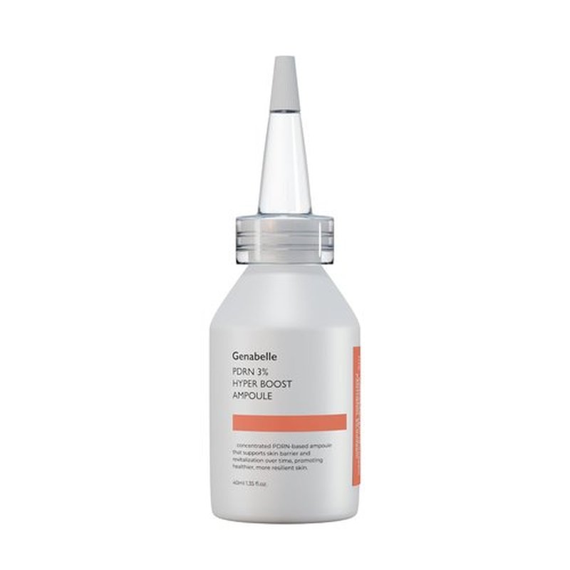 Genabelle PDRN 3% Hyper Boost Ampoule - Advanced Skin Support Serum with Niacinamide & Hyaluronic Acid for Dryness & Uneven Texture