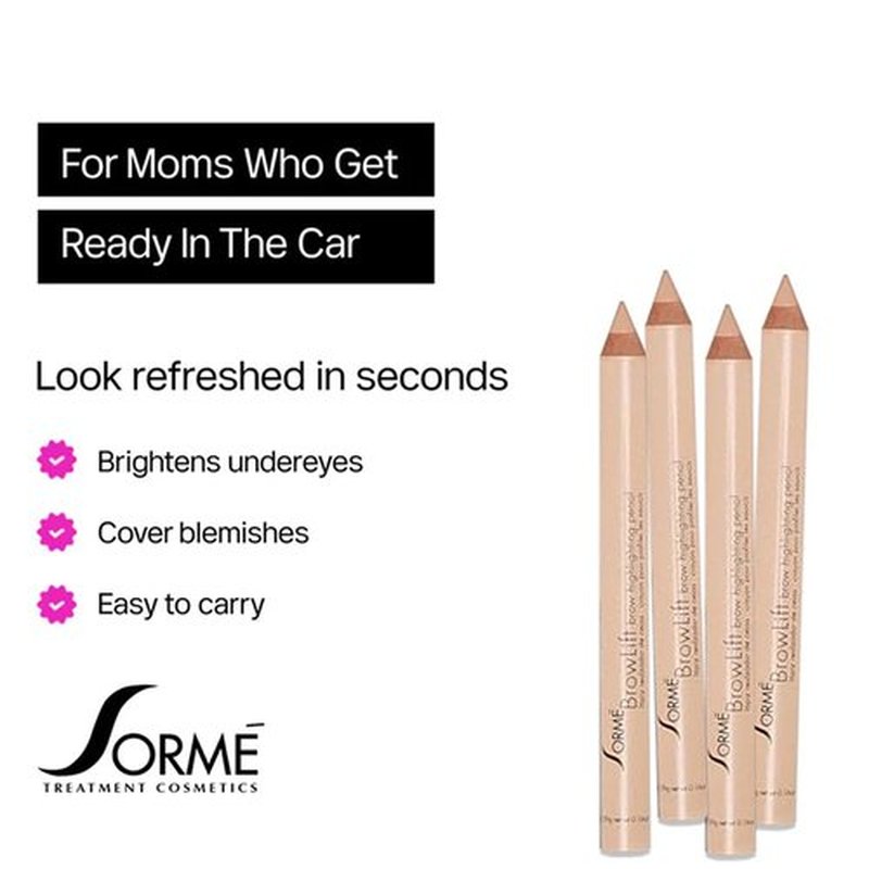 Sorme Cosmetics PRO Eye Brightener Pencil - Easy Application, Fine-Tipped for Youthful Lifted Effect