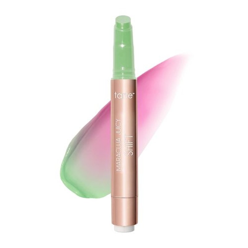 Tarte Maracuja Juicy Lip & Cheek Shift - pH-Powered Lip Stain & Cheek Tint with Hyaluronic Acid, Vegan & Cruelty-Free