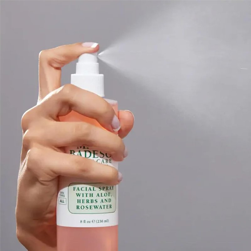 Mario Badescu Facial Spray Aloe, Rose Water and Chamomile - Lavender Duo for Face, Neck or Hair, Cooling and Hydrating Face Mist for All Skin Types, Dewy Finish, 4 Fl Oz (Pack of 2)