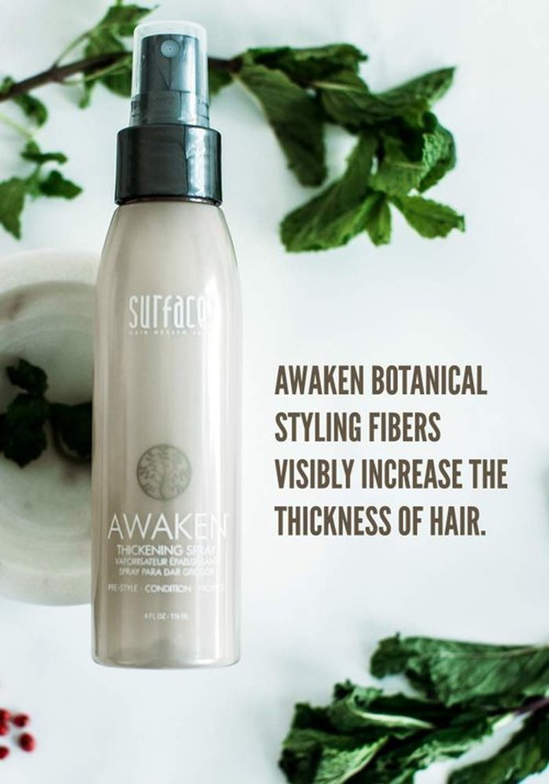 Surface Hair - Awaken Thickening Spray for Pre-Style Conditioning & Protection | 4 Fl. Oz.