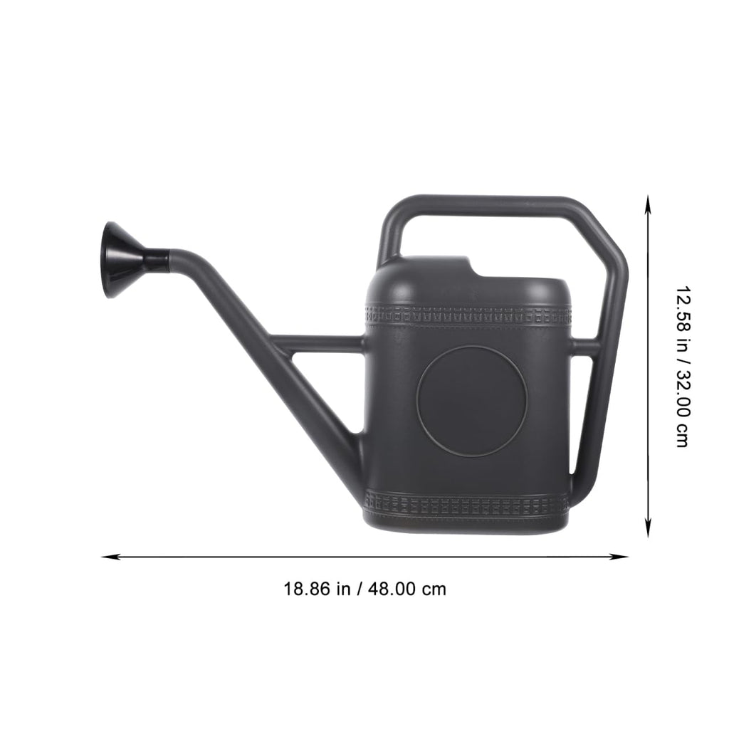 Housoutil Plastic Watering Can 5l Large Capacity Garden Watering Sprinkler Durable Comfortable Handle