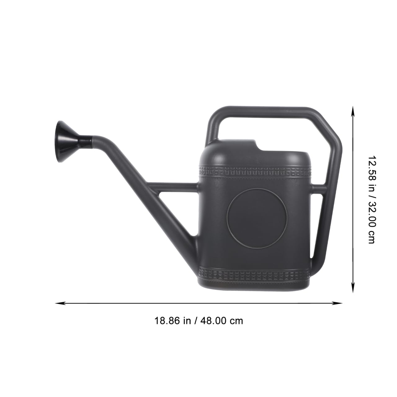 Housoutil Plastic Watering Can 5l Large Capacity Garden Watering Sprinkler Durable Comfortable Handle
