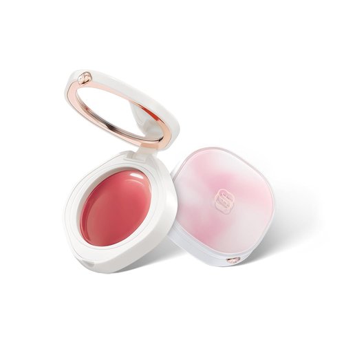 FLORASIS Dewy Touch Tinted Lip Balm - Nourishing Lip Mask for Dry Lips | Aromatic Peach, 1 Count