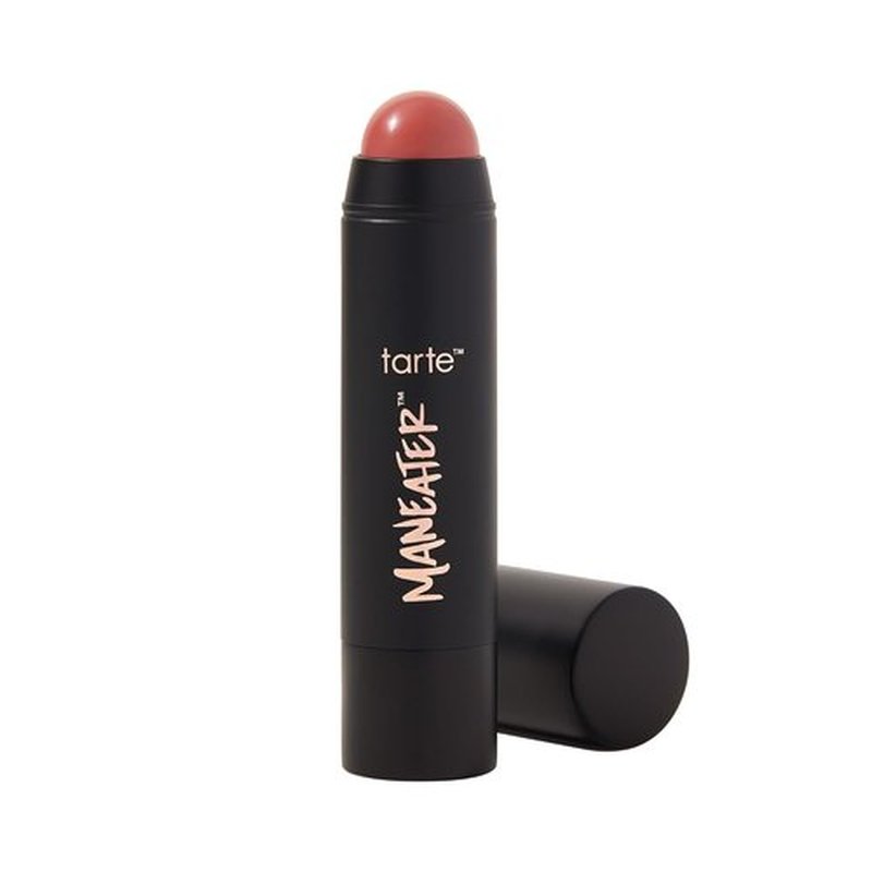 Tarte Maneater Silk Stick Blush - Creamy, Blendable Color for Cheeks & Lips | Vegan, Hydrating Finish