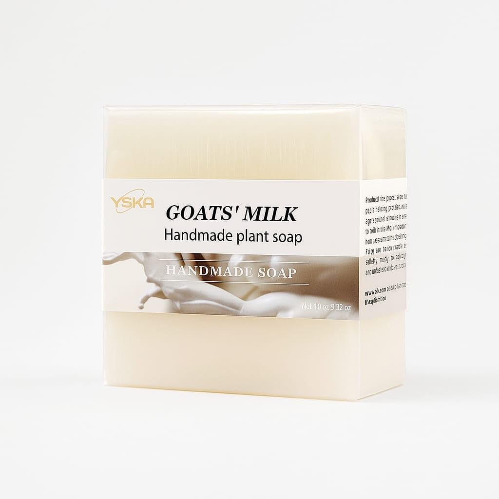 Natural Goat Milk Soap Bar - Dry & Sensitive Skin Care - Handmade with Shea Butter - 3.52oz