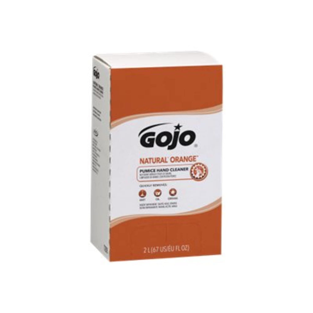 GOJO Natural Orange Pumice Hand Cleaner, 2000 mL, Quick Acting Lotion, Refill PRO TDX Dispenser, Pack of 4