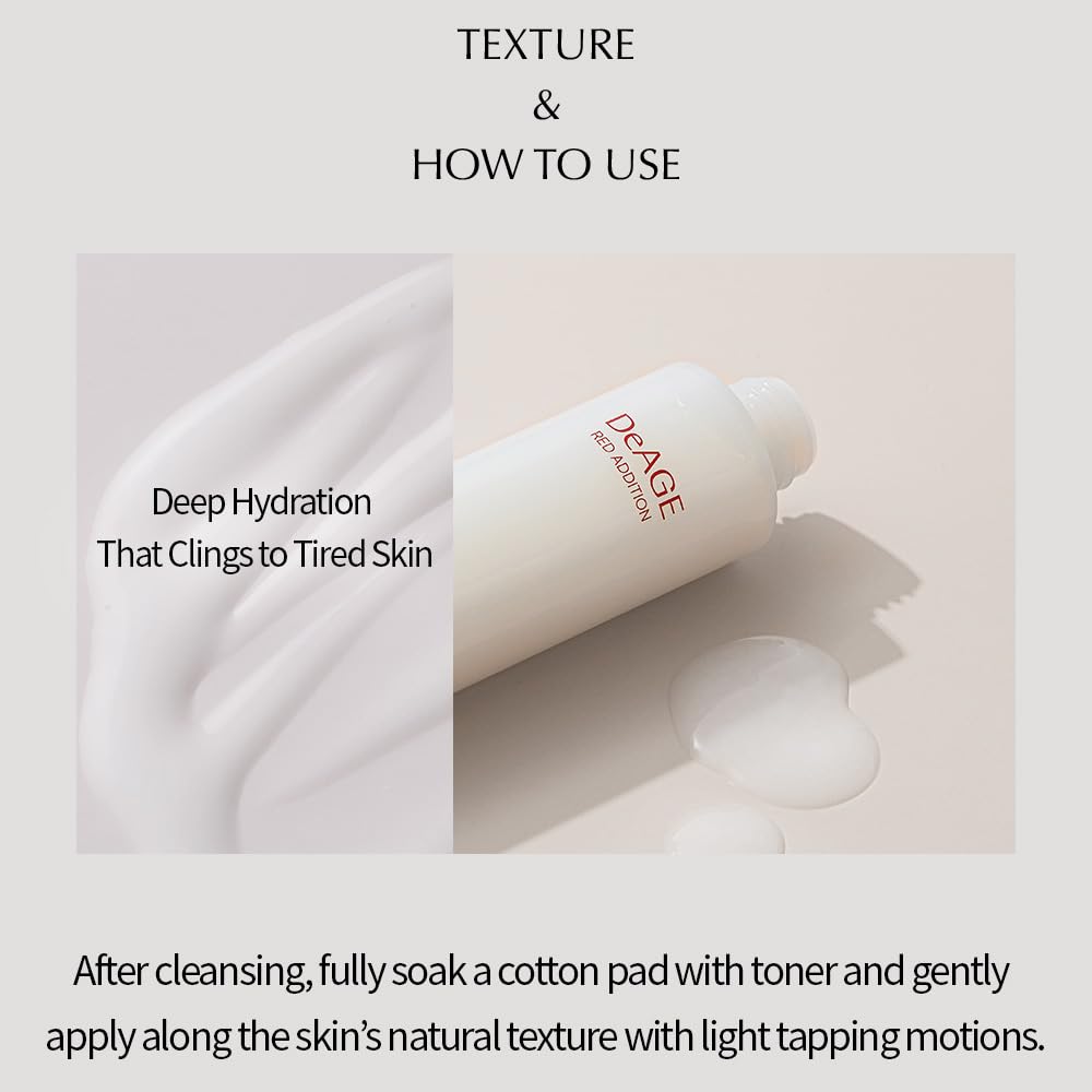CHARMZONE DeAge Red Addition Classic Skin Care Set (New Version) – 3-Piece Anti-Aging Kit with Toner, Emulsion & Cream – Red Wine, Pomegranate & Tomato for Hydration, Firming & Radiance