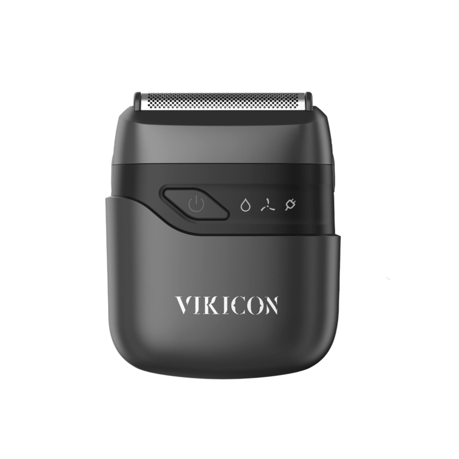 VIKICON® Electric Foil Shaver for Men, Portable Mini Travel Razor for Face & Beard, Dual Floating Blades for Close Shave, USB-C Fast Charging Waterproof On-the-Go Stubble Trimmer