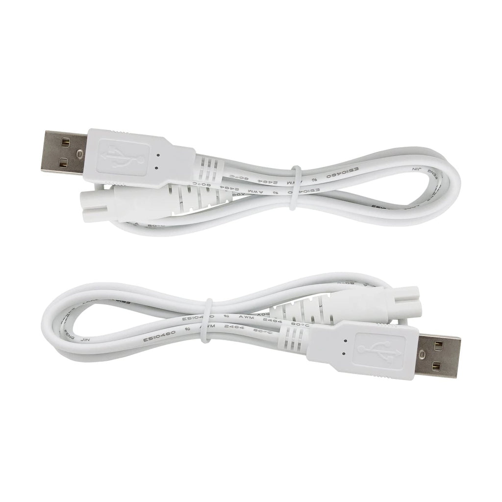 Charger Cable Replacement for Pritech Electric Feet Callus Remover Foot Pedicure, USB Power Cord 4 ft (2-Pack)