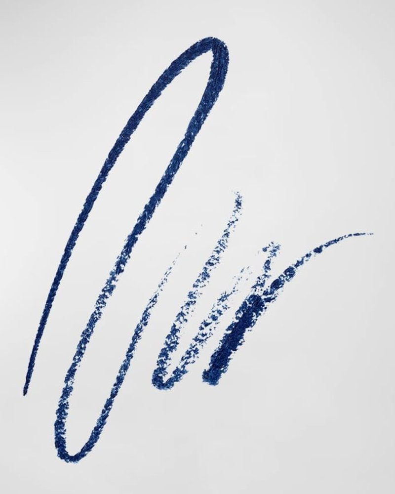 Victoria Beckham Satin Kajal Eyeliner - Longwear Waterproof in Navy Noir | Includes Face Sheet Masque