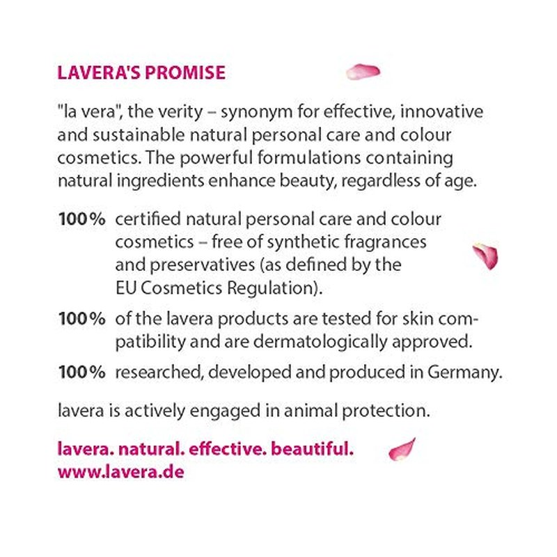 lavera Basis Sensitive Cleansing Milk - Facial Cleanser with Aloe Vera & Shea Butter for Soft Skin - Make Up Remover - Face Wash - PETA Certified - Vegan - Made in Germany - 4.3 Fl Oz