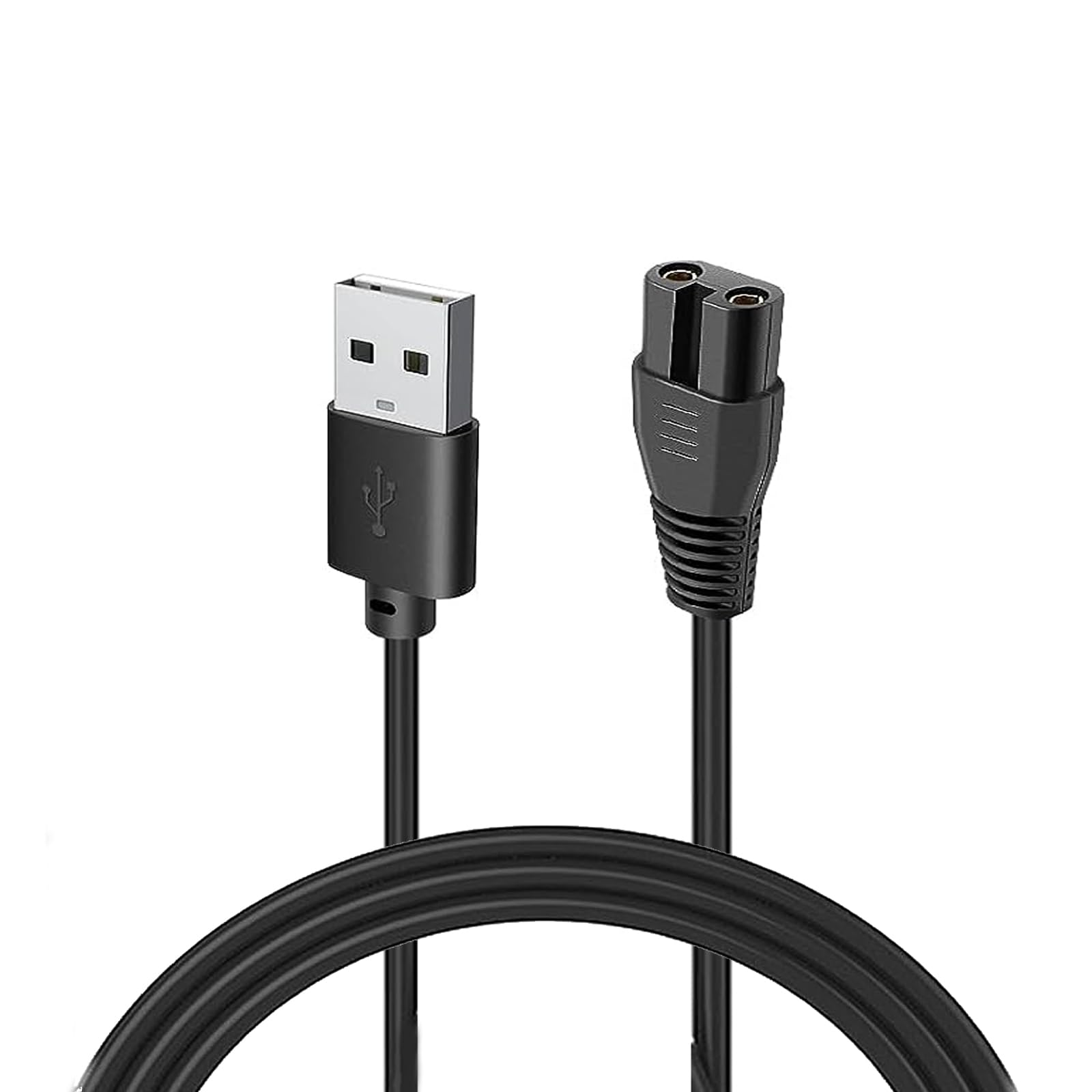 Proate 5V Charger Cable for Ufree/Brightup/VIKICON Beard Trimmer Electric Hair Trimmer U-1176 Hair Cutting Kits Body Shaver Hair Clippers Razor 3.3ft