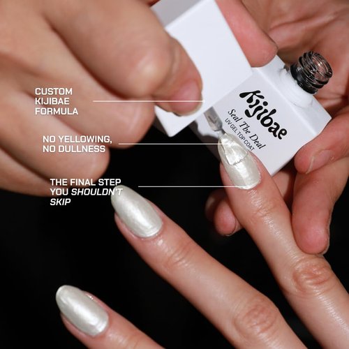 Seal The Deal UV Gel Top Coat - High Gloss Nail Protection for Long-Lasting Shine | 10ml / 0.34 fl oz