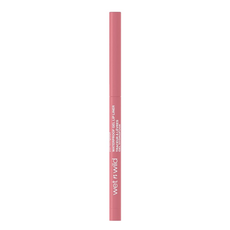 Wet n Wild Perfect Pout Matte Gel Lip Liner Pencil - Rich, Long-Lasting Color | Vegan & Cruelty-Free - Purple Lay Down the Mauves