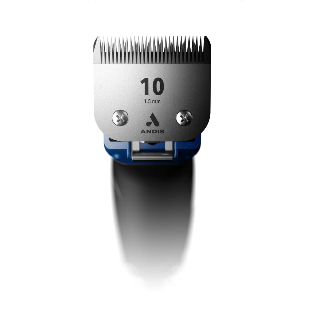 Andis 68520 Excel Professional 5-Speed Detachable Blade Clipper Kit - Animal/Dog Grooming, Rotary Motor, Soft-Grip Anti-Slip Housing, 14-Inch Cord, for All Coats & Breeds, SMC, Blue(Pack of 6)