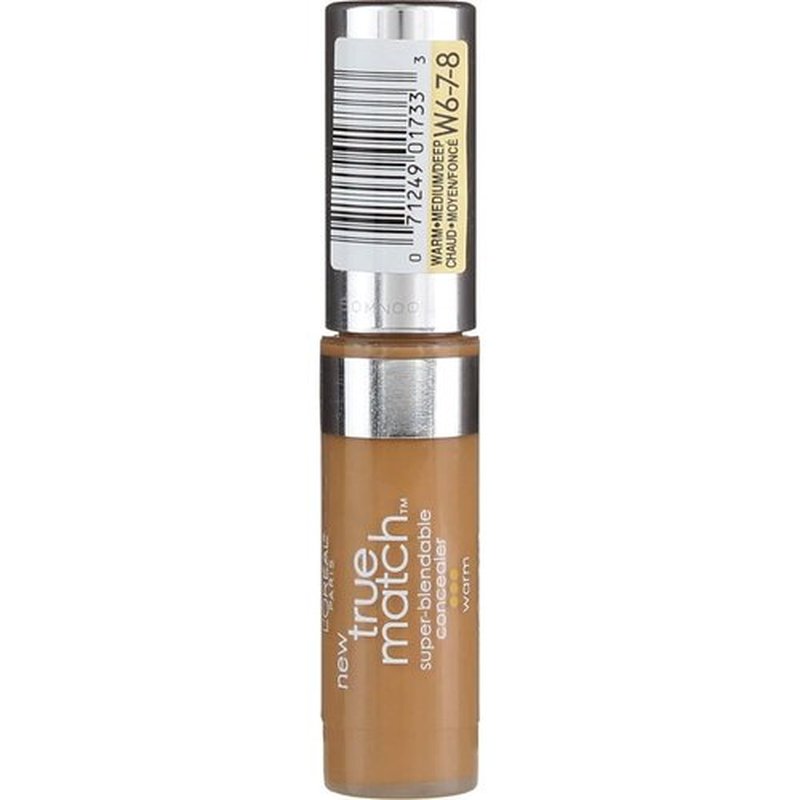 L'Oreal True Match Concealer - Medium/Deep Warm (W6-7-8) | 0.17 oz | Pack of 2 for Flawless Coverage
