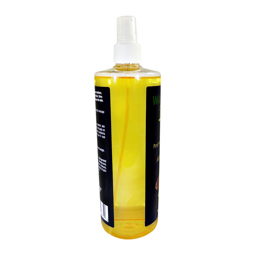 Waxness Post Waxing Argan Oil Lotion 16.9 oz (500 ml) – Lightweight After Wax Lotion, Removes Wax Residue & Moisturizes Skin – Made in Italy