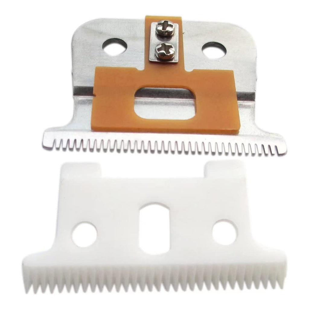 Replacement T-Blade Trimmer Replacement T Blade Hair Clipper Set Compatible with Andis T Out-liner gtx Silver