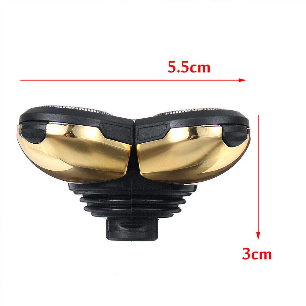 Replacement Shaver Head Blade,5 Heads Beard Replacement Blade,Universal Easy Install Electric Razor Shaver Head for Head and Face