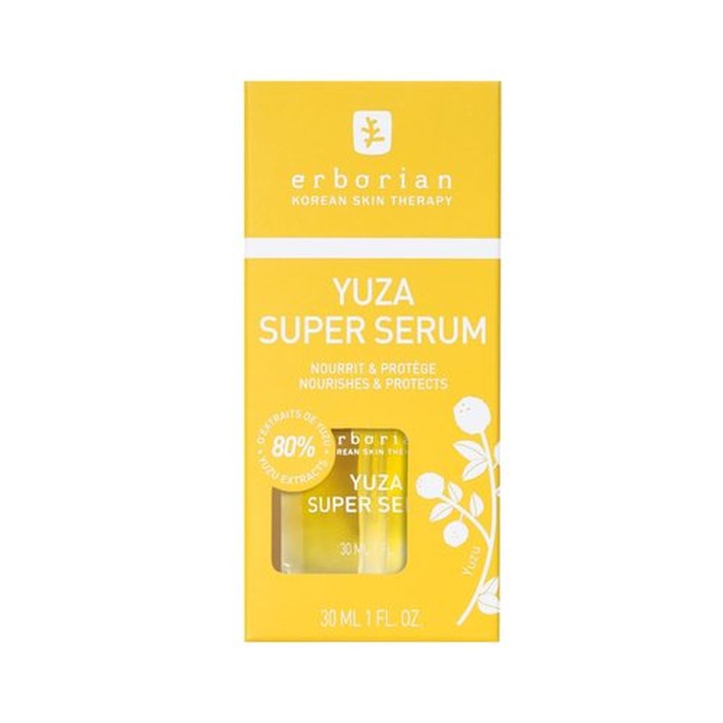 Erborian Yuza Super Serum - Radiant & Toned Skin with Yuzu Extract & Vitamin C | 1 fl oz