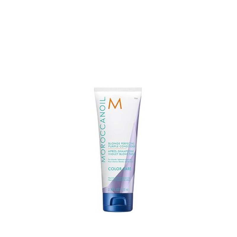 Moroccanoil Blonde Perfecting Purple Conditioner - Brightens Blonde Hair | 8.5 Fl Oz