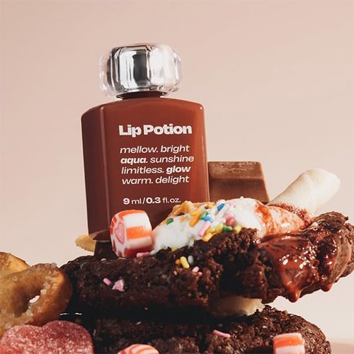 alternativestereo Lip Potion Aqua Glow No.9 Coco Milk | Hydrating, Non-Sticky Gloss with Sheer Radiance | 0.3 Oz