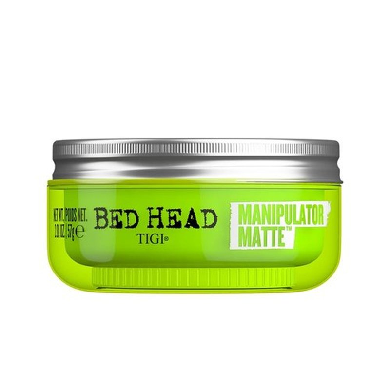 TIGI Bed Head Manipulator Matte Hair Wax - Strong Hold Styling Paste for Short to Medium Hair, 2.01 oz